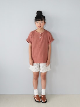「アイテム（サンダル）」を使った、Neneneさん（キッズ・132cm・10代）の夏コーディネート