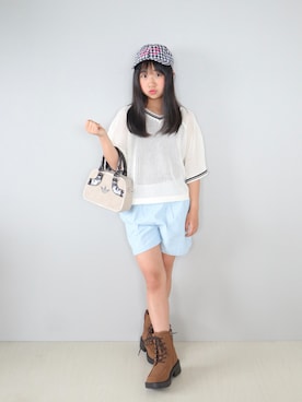 Neneneさん(キッズ・140cm)の春コーディネート