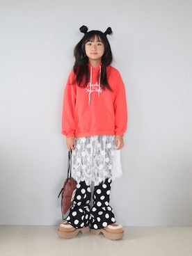 「classicalelf（クラシカルエルフ）のアイテム」を使った、Neneneさん（キッズ・144cm）の秋コーディネート