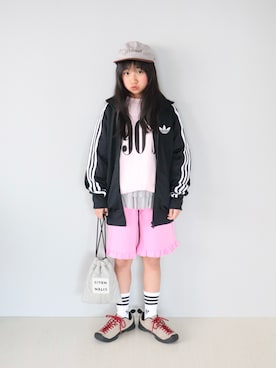 Neneneさん（キッズ・137cm）の冬コーディネート