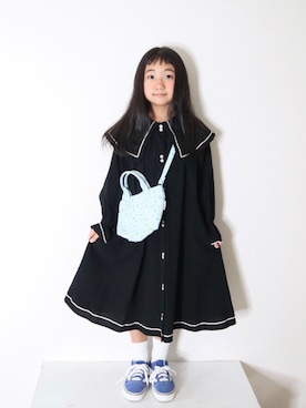 Neneneさん（キッズ・110cm）の冬コーディネート