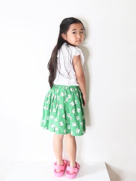 Neneneさん（キッズ・110cm）の夏コーディネート