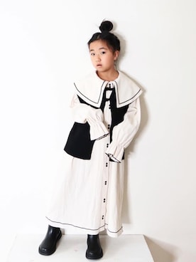 Neneneさん（キッズ・110cm）の秋コーディネート