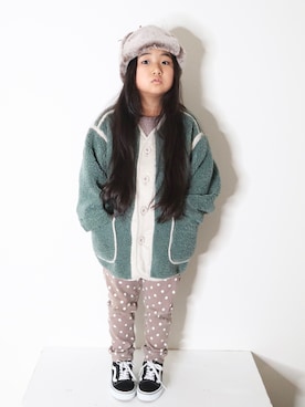 Neneneさん（キッズ・110cm）の冬コーディネート