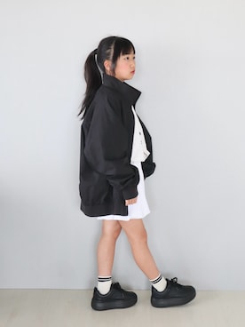 「アイテム（ジャケット/アウター）」を使った、Neneneさん（キッズ・140cm）の春コーディネート