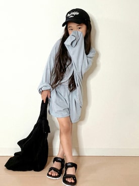 「ORiental TRaffic(ORiental TRaffic)」｜「アイテム（その他）」を使った、Neneneさん（キッズ・110cm）の夏コーディネート