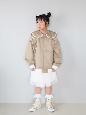 Neneneさん（キッズ・137cm）の冬コーディネート