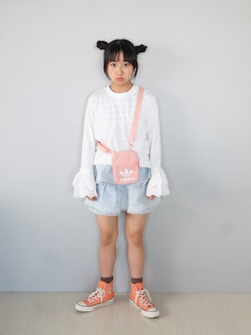 Neneneさん(キッズ・140cm)の春コーディネート