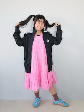 Neneneさん（キッズ・140cm）の春コーディネート