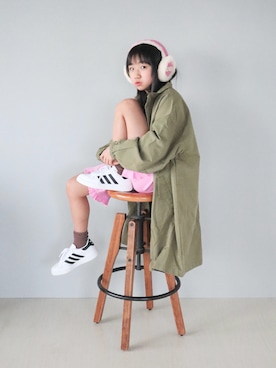 Neneneさん（キッズ・137cm）の冬コーディネート