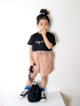 Neneneさん（キッズ・110cm）の春コーディネート