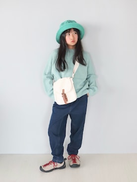 Neneneさん(キッズ・137cm)の冬コーディネート