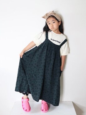 Neneneさん（キッズ・110cm）の夏コーディネート
