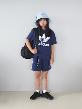 Neneneさん（キッズ・142cm）の夏コーディネート