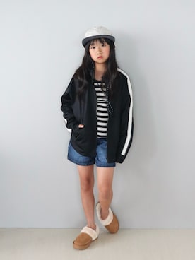 「アイテム（パンツ）」を使った、Neneneさん（キッズ・132cm・10代）の夏コーディネート