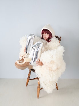 「UGG（アグ）のアイテム（シューズ）」を使った、Neneneさん（キッズ・137cm）の春コーディネート