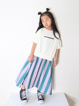 Neneneさん(キッズ・110cm)の夏コーディネート