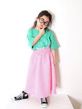 Neneneさん(キッズ・110cm)の春コーディネート