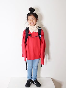 Neneneさん（キッズ・110cm）の秋コーディネート