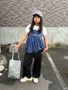 Neneneさん（キッズ・142cm・10代）の秋コーディネート
