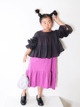 Neneneさん(キッズ・110cm)の秋コーディネート