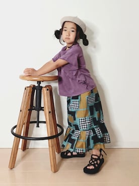 Neneneさん（キッズ・110cm）の夏コーディネート