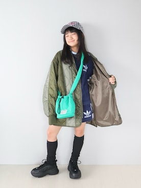 Neneneさん（キッズ・137cm）の春コーディネート