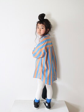 「アイテム（バッグ）」を使った、Neneneさん（キッズ・110cm）の春コーディネート