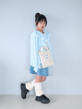 Neneneさん（キッズ・137cm）の冬コーディネート