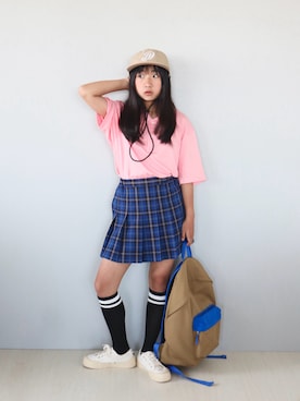 Neneneさん（キッズ・142cm・10代）の秋コーディネート