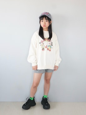 Neneneさん（キッズ・140cm）の春コーディネート