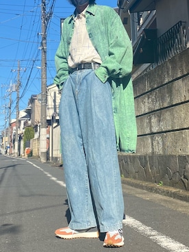 「neonsign」｜「アイテム（ジャケット/アウター）」を使った、因果さん（メンズ・182cm）の冬コーディネート
