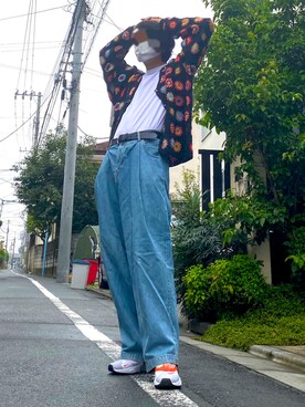 因果さん（メンズ・182cm）の秋コーディネート