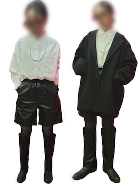 「bohmal（ボマール）のアイテム」を使った、HTMさん（レディース・153cm）の冬コーディネート