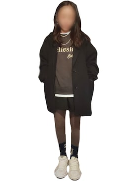 「HUMAN MADE（ヒューマンメード）のアイテム」を使った、HTMさん（レディース・153cm）の冬コーディネート