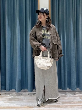 akariさん（レディース・161cm）の春コーディネート