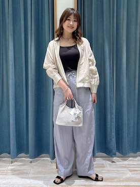 akariさん（レディース・161cm）の春コーディネート