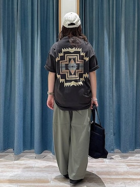 「PENDLETON（ペンドルトン）のアイテム」を使った、akariさん（レディース・161cm）の春コーディネート