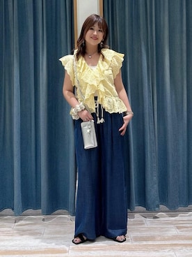 akariさん（レディース・161cm）の春コーディネート