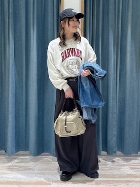 akariさん（レディース・161cm）の冬コーディネート