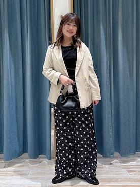 akariさん（レディース・161cm）の春コーディネート