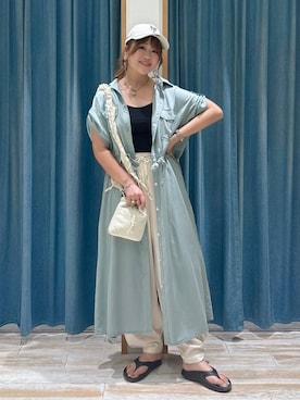 akariさん(レディース・161cm)の夏コーディネート