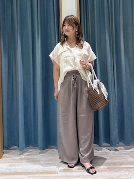 akariさん（レディース・161cm）の夏コーディネート