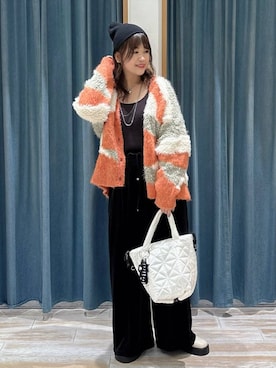 「アイテム（インナーウェア/肌着）」を使った、akariさん（レディース・161cm）の秋コーディネート