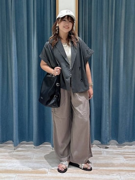 akariさん（レディース・161cm）の夏コーディネート