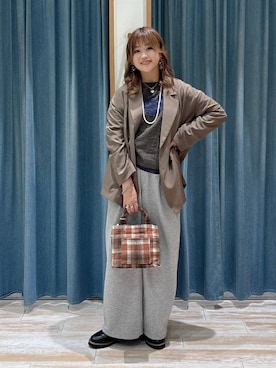 akariさん(レディース・161cm)の秋コーディネート