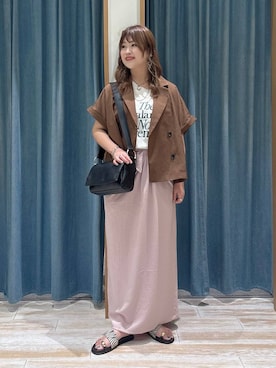 akariさん(レディース・161cm)の春コーディネート