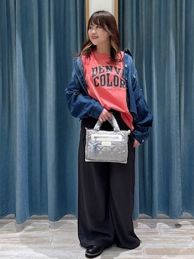 「HEREIAM（ヘレイアム）のアイテム」を使った、akariさん（レディース・161cm）の冬コーディネート