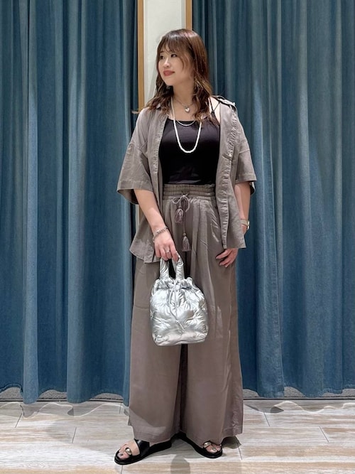 セール】【bijorie】カップ付きバッククロスキャミ／NEW BASIC 25SS