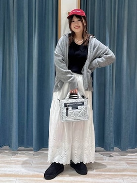 「アイテム（ブレスレット）」を使った、akariさん（レディース・161cm・30代）の秋コーディネート